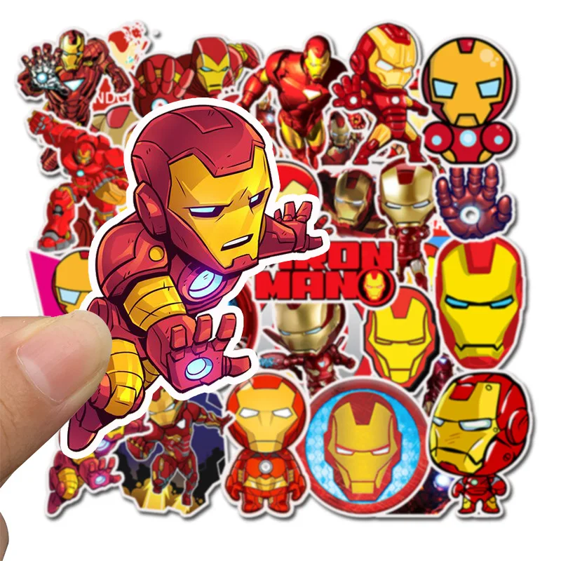 50Pcs Iron man Cool Super Hero MARVEL Stickers Kids Toy The Avengers Sticker Bomb For Skateboard Luggage Laptop Notebook Car
50Pcs Iron man Cool Super Hero MARVEL Stickers Kids Toy The Avengers Sticker Bomb For Skateboard Luggage Laptop Notebook Car