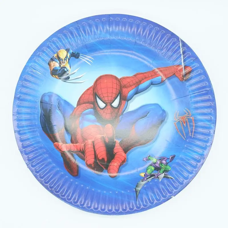 10pcs/lot 7inch Spiderman Birthday Wedding Party Supplies Decoration Cake Dish Disposable Paper Plates Baby Shower Favors
10pcs/lot 7inch Spiderman Birthday Wedding Party Supplies Decoration Cake Dish Disposable Paper Plates Baby Shower Favors
