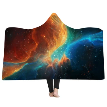 New Arrival 3D Blanket Cold Fire Sparkling Clouds 3D Printing Hooded Blankets Home Adults Wearable Warm Blankets Sofa
New Arrival 3D Blanket Cold Fire Sparkling Clouds 3D Printing Hooded Blankets Home Adults Wearable Warm Blankets Sofa
