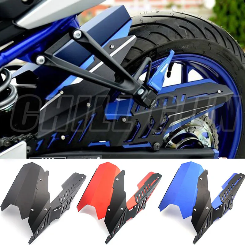 Motorcycle CNC Mudguard Chain Guard Cover Rear Fender Kit for YAMAHA YZF R25 R3 MT-03 MT03 MT 03 2015 2016 2017 YZF-R3 YZF-R25
Motorcycle CNC Mudguard Chain Guard Cover Rear Fender Kit for YAMAHA YZF R25 R3 MT-03 MT03 MT 03 2015 2016 2017 YZF-R3 YZF-R25