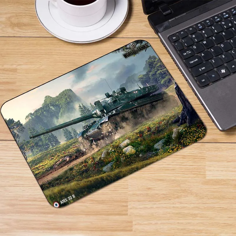Yuzuoan Лидер продаж высокое качество World of Tanks нескользящий коврик для мышки