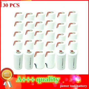 NI-CD 1.2V SC1800mAh Battery Cell Subc Batteria Rechargeable SC Accumulator 30 Pieces Included
NI-CD 1.2V SC1800mAh Battery Cell Subc Batteria Rechargeable SC Accumulator 30 Pieces Included