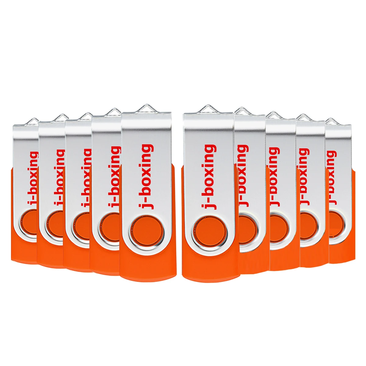 J-boxing 10PCS 2GB USB Flash Drives Metal Rotating Memory Stick Swivel Pen Drive Thumb Storage Computer Laptop Tablet Multicolor
J-boxing 10PCS 2GB USB Flash Drives Metal Rotating Memory Stick Swivel Pen Drive Thumb Storage Computer Laptop Tablet Multicolor