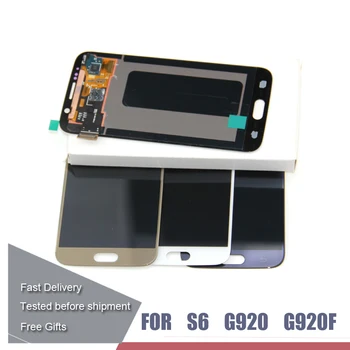 Phone LCD for SAMSUNG GALAXY S6 G920 G920F Display Touch Screen Digitizer Assembly
Phone LCD for SAMSUNG GALAXY S6 G920 G920F Display Touch Screen Digitizer Assembly