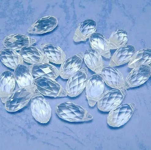11 * 6 mm Trendy White Water Drop Shape Acrylic Beads DIY Accessories 480g/lot Free Shipping