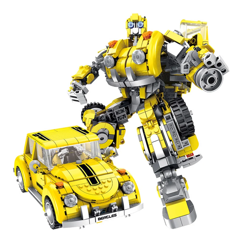 DIY Assemble Transformation Bumblebee Model Building Blocks Toys Educational Model Bricks Toys Gifts Compatible Legod Technic
DIY Assemble Transformation Bumblebee Model Building Blocks Toys Educational Model Bricks Toys Gifts Compatible Legod Technic