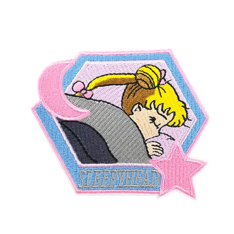 Sailor Moon Patch Sleepyhead Iron on Kids Sew Motif Toy Girl Japan anime Applique Embroidered
Sailor Moon Patch Sleepyhead Iron on Kids Sew Motif Toy Girl Japan anime Applique Embroidered