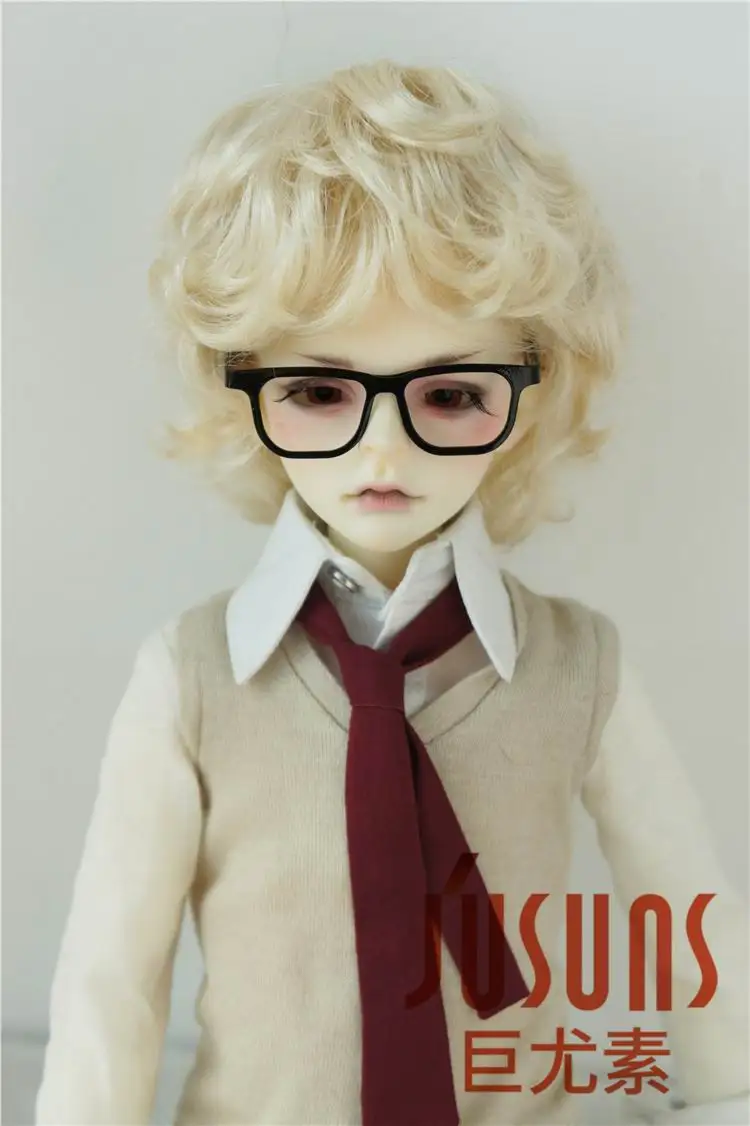 JD219 1/4 MSD doll wig synthetic mohair wig Size 7-8 inch Cupid BJD hair doll accessories
JD219 1/4 MSD doll wig synthetic mohair wig Size 7-8 inch Cupid BJD hair doll accessories