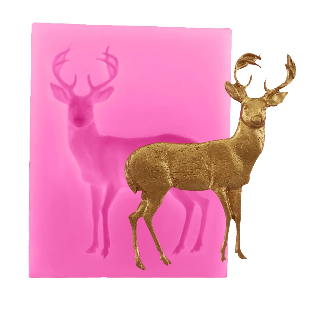 NewKitchen Supplies Silicone Cake Molds Christmas 3D Deer Shape Candy Mold Pan Chocolate Soap Stencils Bakeware Cooking Tools 
NewKitchen Supplies Silicone Cake Molds Christmas 3D Deer Shape Candy Mold Pan Chocolate Soap Stencils Bakeware Cooking Tools