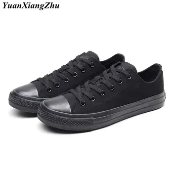Classic Sneakers Brand Men Vulcanized Shoes Man Canvas Shoes Black White Yellow Mens Shoes Casual Lace-up Flats Plus Size 35-46
Classic Sneakers Brand Men Vulcanized Shoes Man Canvas Shoes Black White Yellow Mens Shoes Casual Lace-up Flats Plus Size 35-46