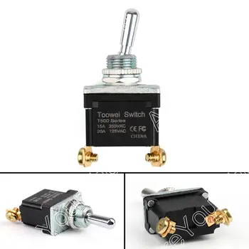 Areyourshop 1Pcs Rocker Toggle Switch ON-OFF SPST 2Pin Industrial Grade Waterproof Car T501AW
Areyourshop 1Pcs Rocker Toggle Switch ON-OFF SPST 2Pin Industrial Grade Waterproof Car T501AW
