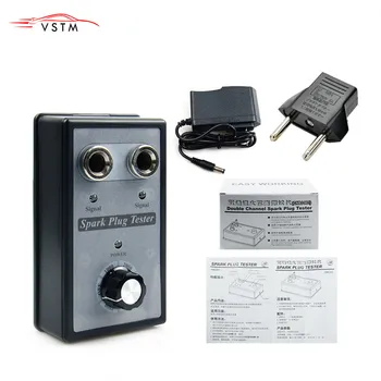 Dual Hole Car Spark Plug Tester Ignition Plug Analyzer Diagnostic Tool Automotive Spark Plug Detector
Dual Hole Car Spark Plug Tester Ignition Plug Analyzer Diagnostic Tool Automotive Spark Plug Detector