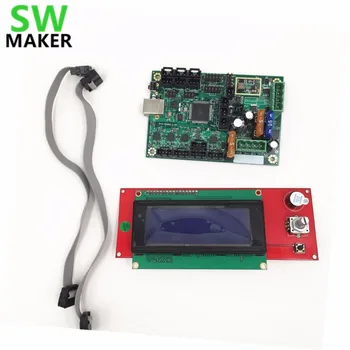 1set Clone prap Prusa i3 ramps 1.4 2004 LCD and Mini-Rambo 1.3a mainboard for Prusa i3 MK2 3d printer designed by Ultimachine
1set Clone prap Prusa i3 ramps 1.4 2004 LCD and Mini-Rambo 1.3a mainboard for Prusa i3 MK2 3d printer designed by Ultimachine