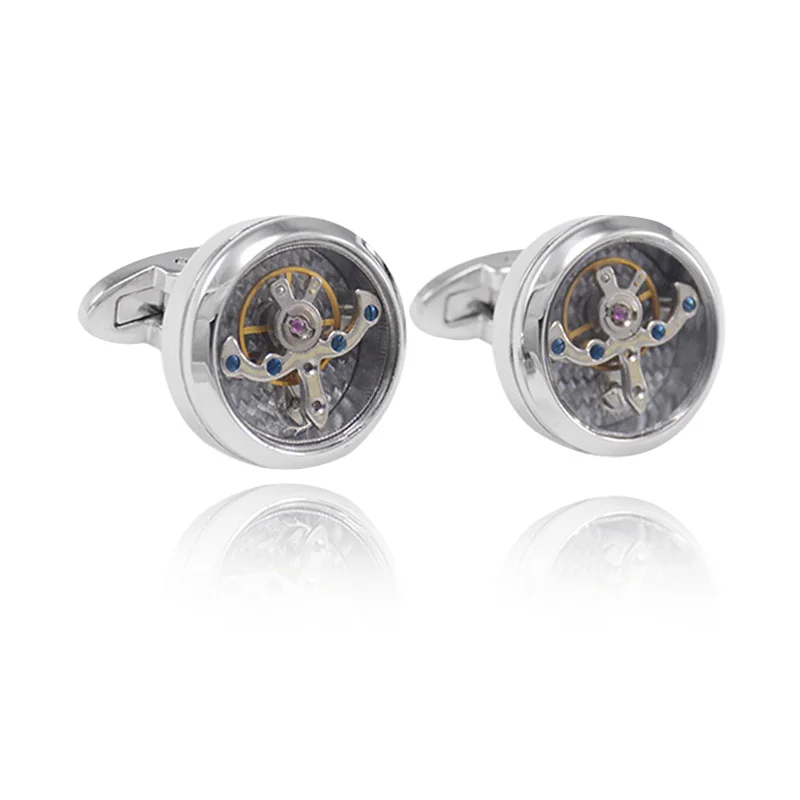 Deluxe Mens Shirt Cuff link Vintage Watch Brand Exquisit Movement Cuff Buttons Quality Tourbillon French Wedding Gift Cufflinks
Deluxe Mens Shirt Cuff link Vintage Watch Brand Exquisit Movement Cuff Buttons Quality Tourbillon French Wedding Gift Cufflinks