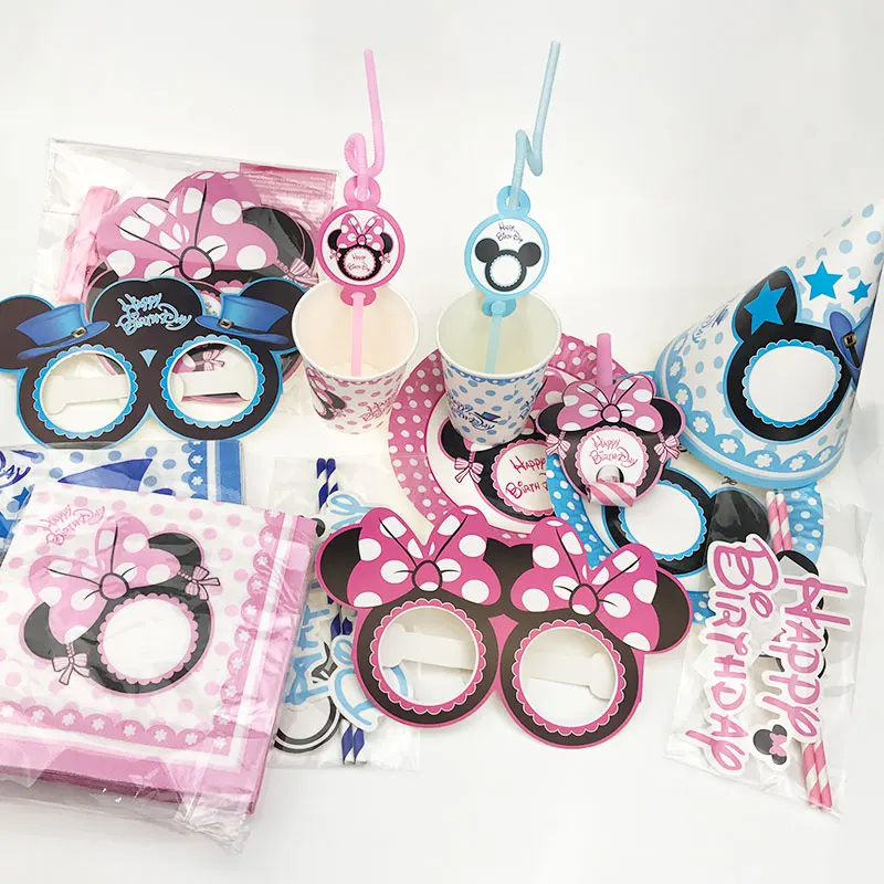 Mickey mouse kids birthday party supplies Minnie mouse party decoration sets paper garland plates cups baby shower supplies
Mickey mouse kids birthday party supplies Minnie mouse party decoration sets paper garland plates cups baby shower supplies