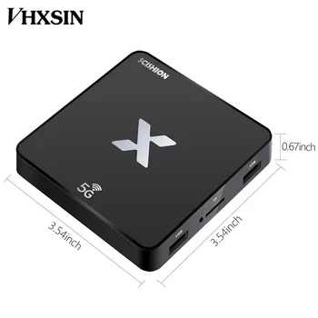 VHXSIN 20 PCS/LOT Model X 4K Smart TV Box Android 8.1 RK3229 2GB 16GB 5G WiFi 100Mbps H.265
VHXSIN 20 PCS/LOT Model X 4K Smart TV Box Android 8.1 RK3229 2GB 16GB 5G WiFi 100Mbps H.265