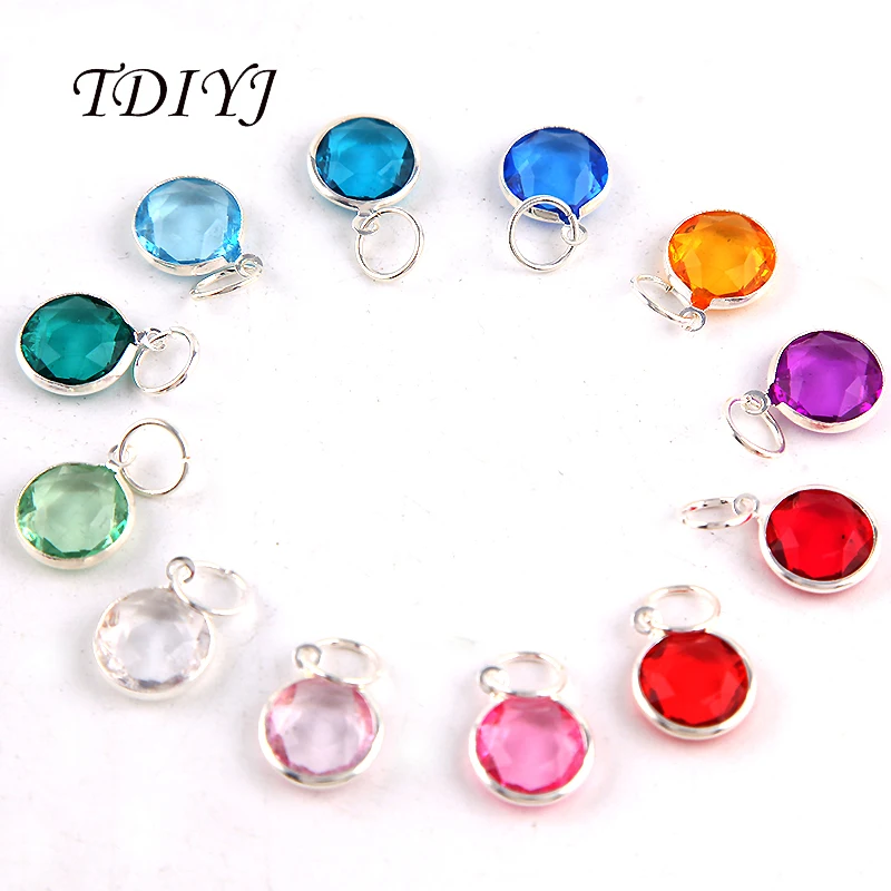 TDIYJ 120pcs Hot Sale 12 Colors Mixed Silver Plated Acrylic Birthstone Crystal Charms fit for Expandable Bracelets for Women
TDIYJ 120pcs Hot Sale 12 Colors Mixed Silver Plated Acrylic Birthstone Crystal Charms fit for Expandable Bracelets for Women