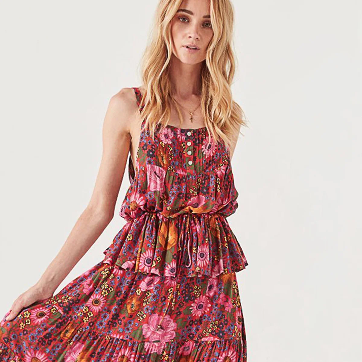 Daisy Print Sexy Blouse Bohemian Summer Women 2019 Sleeveless Tassel Ruffle Hippie Top Ladies Boho Beach Floral Cami Tops Shirt
Daisy Print Sexy Blouse Bohemian Summer Women 2019 Sleeveless Tassel Ruffle Hippie Top Ladies Boho Beach Floral Cami Tops Shirt