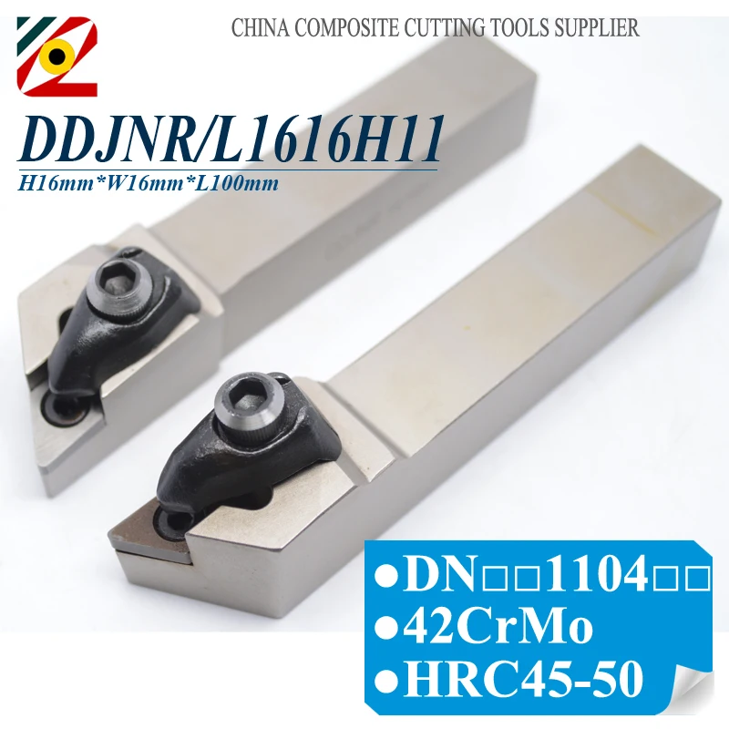 EDGEV DDJNR1616H11 DDJNR DDJNL1616H11 DDJNL Lathe Shank External Turning Tool Holder For Carbide Inserts DNMG 110402
EDGEV DDJNR1616H11 DDJNR DDJNL1616H11 DDJNL Lathe Shank External Turning Tool Holder For Carbide Inserts DNMG 110402