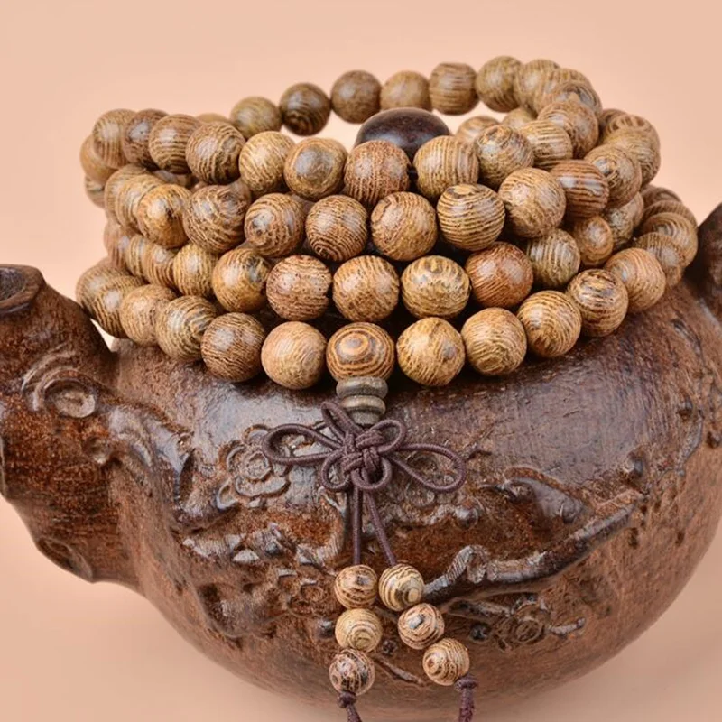 108pcs Natural Chicken Woods Sandalwood Buddhist Prayer Beads Bracelets Buddha Wooden Charm Bracelet Bangle Free shipping
108pcs Natural Chicken Woods Sandalwood Buddhist Prayer Beads Bracelets Buddha Wooden Charm Bracelet Bangle Free shipping
