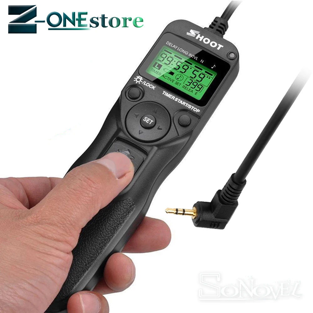 Timer Remote Control For Canon EOS M5 M6 1300D 1200D 850D 800D 760D 750D 700D 650D 600D 200D 100D 80D 77D 60Da RS-60E3
Timer Remote Control For Canon EOS M5 M6 1300D 1200D 850D 800D 760D 750D 700D 650D 600D 200D 100D 80D 77D 60Da RS-60E3