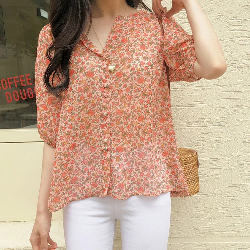 BOBOKATEER summer chiffon blouse women shirts chemisier femme floral plus size womens tops and blouses blusas mujer de moda 2019
BOBOKATEER summer chiffon blouse women shirts chemisier femme floral plus size womens tops and blouses blusas mujer de moda 2019
