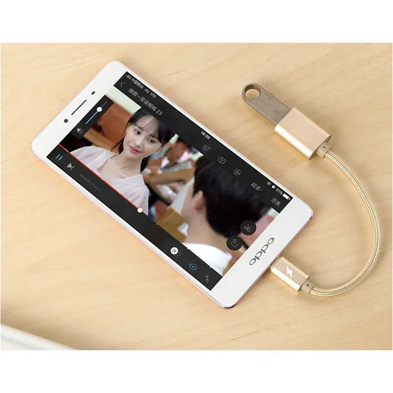 Игровой адаптер CatXaa кабель OTG с Micro USB и разъемом для клавиатуры подходит Samsung Huawei