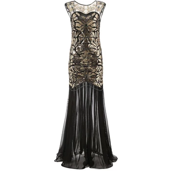 Vestido 1920s Beaded Sequins Gatsby Flapper Dresses Long Vintage Women Dresses Sparkling See-Through Sexy Chic New Club Dresses
Vestido 1920s Beaded Sequins Gatsby Flapper Dresses Long Vintage Women Dresses Sparkling See-Through Sexy Chic New Club Dresses