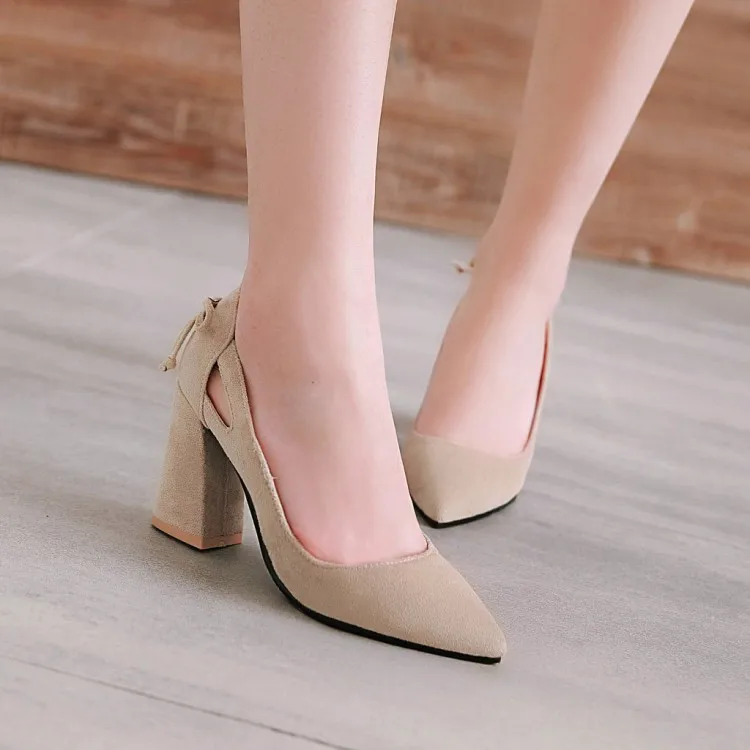 Big Size 11 12 13 14 ladies high heels women shoes woman pumps Rough-heeled single shoes elegant pointed high-heeled shoes
Big Size 11 12 13 14 ladies high heels women shoes woman pumps Rough-heeled single shoes elegant pointed high-heeled shoes