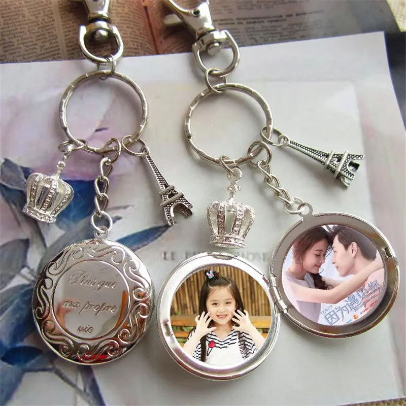 fashion locket keychains with your private custom photo lovers key chain for women men can put 2photos
fashion locket keychains with your private custom photo lovers key chain for women men can put 2photos