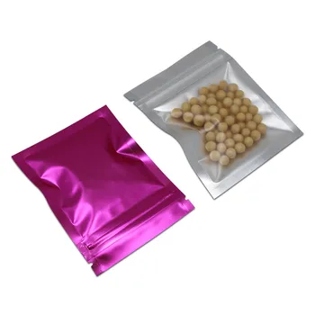 100Pcs Matte Clear Pink Plastic Aluminum Foil Zipper Package Pouch Mylar Reclosable Zip Lock Packing Bag for Food Snack Pack
100Pcs Matte Clear Pink Plastic Aluminum Foil Zipper Package Pouch Mylar Reclosable Zip Lock Packing Bag for Food Snack Pack