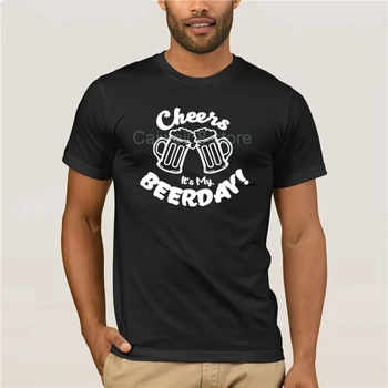 Men Printing Short Sleeve Tshirt trend Trending Cheers Its My Beer Day Birthday Funny Drinking Gift Short fashion T-shirt men
Men Printing Short Sleeve Tshirt trend Trending Cheers Its My Beer Day Birthday Funny Drinking Gift Short fashion T-shirt men