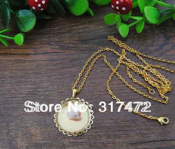 NEW!! 25mm Half Round Glass Cover Vial& Doube lace setting base& Oval buckle & 70cm Neckalce DIY Glass Bottle Jewelry 
NEW!! 25mm Half Round Glass Cover Vial& Doube lace setting base& Oval buckle & 70cm Neckalce DIY Glass Bottle Jewelry