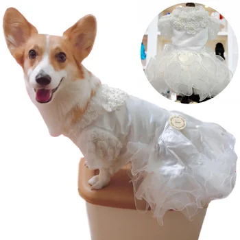 Luxury Cat Dog Dress Princess Pet Cat Dog Wedding Dresses Pet Tutu Skirt small Large Dog Dress Clothes XS -4XL
Luxury Cat Dog Dress Princess Pet Cat Dog Wedding Dresses Pet Tutu Skirt small Large Dog Dress Clothes XS -4XL