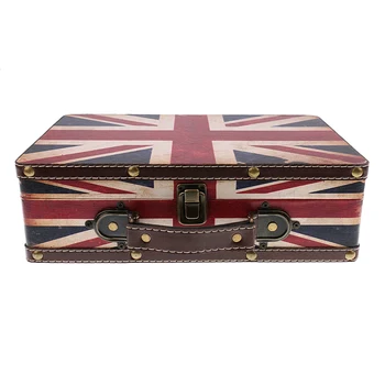 Vintage Wooden Suitcase Decor Photography Props British Union Jack Design Shop Window Display Ornaments
Vintage Wooden Suitcase Decor Photography Props British Union Jack Design Shop Window Display Ornaments