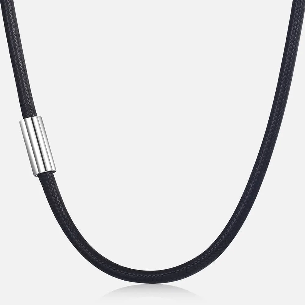 16-28" Men's Black Leather Necklace Male Jewelry Stainless Steel Magnet Clasp Wholesale Dropshipping Gifts for Men 3mm DN18
16-28" Men's Black Leather Necklace Male Jewelry Stainless Steel Magnet Clasp Wholesale Dropshipping Gifts for Men 3mm DN18