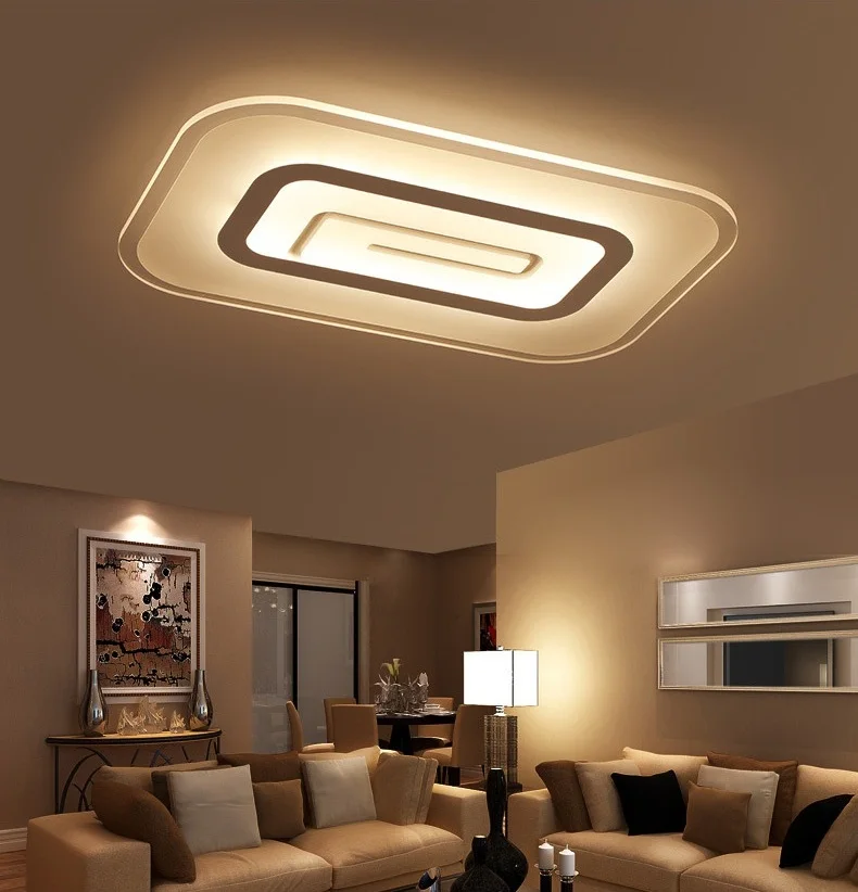 Slim Acrylic LED Ceiling Light Living Room Bedroom Study Room Lamp Office & Commercial Ceiling Lamp 110-240V
Slim Acrylic LED Ceiling Light Living Room Bedroom Study Room Lamp Office & Commercial Ceiling Lamp 110-240V
