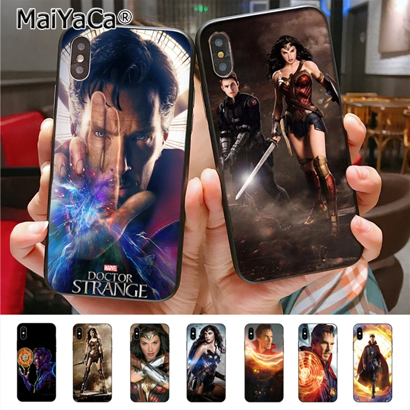 MaiYaCa Wonder Woman doctor strange Hot Printed Cool Phone Accessories Case for iPhone X 6 6s 7 7plus 8 8Plus 5 5S 5C case
MaiYaCa Wonder Woman doctor strange Hot Printed Cool Phone Accessories Case for iPhone X 6 6s 7 7plus 8 8Plus 5 5S 5C case