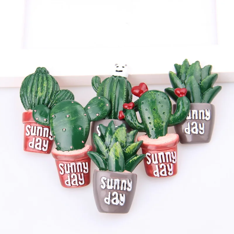 Creative Cute Cartoon Green Resin Plant Fleshy Cactus Flower Refrigerator Decoration Minimalist Modern DIY Home Decoration
Creative Cute Cartoon Green Resin Plant Fleshy Cactus Flower Refrigerator Decoration Minimalist Modern DIY Home Decoration