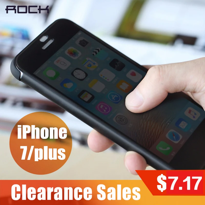 Clearance Sales Flip Cover for iPhone 7 7 plus, ROCK Invisible window full screen protection Phone flip case for iPhone 7 7 plus
Clearance Sales Flip Cover for iPhone 7 7 plus, ROCK Invisible window full screen protection Phone flip case for iPhone 7 7 plus