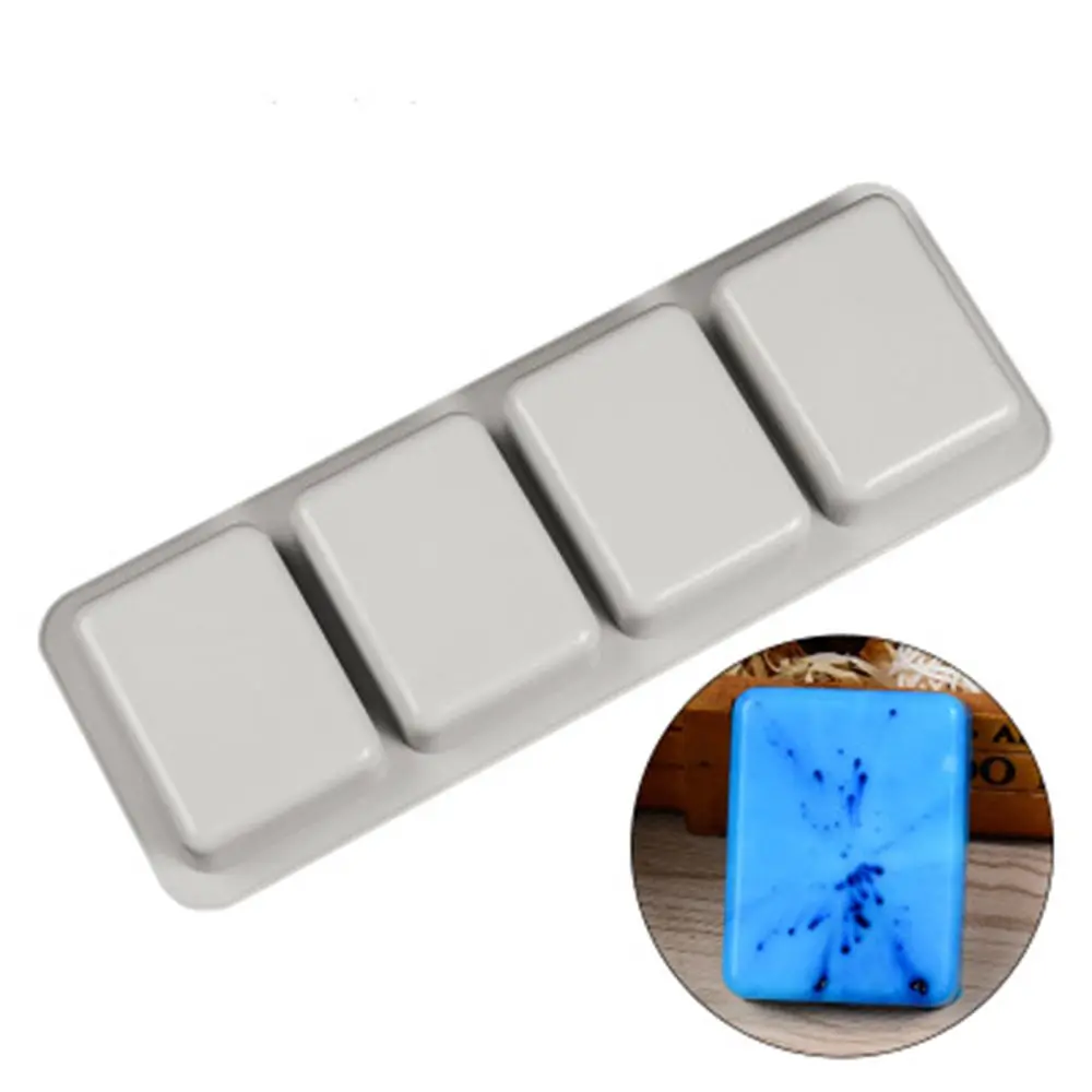1PC DIY Silicone Soap Mold For Handmade Soap Making Forms 3D Mould Square Soaps Molds Fun Gifts
1PC DIY Silicone Soap Mold For Handmade Soap Making Forms 3D Mould Square Soaps Molds Fun Gifts