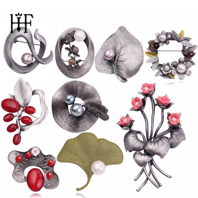 Vintage Retro Broches for Women Tree Leaves Flower Fruit Pearl Brooch Pin Large Elegant Suit Dress Brooches for Women Badge
Vintage Retro Broches for Women Tree Leaves Flower Fruit Pearl Brooch Pin Large Elegant Suit Dress Brooches for Women Badge