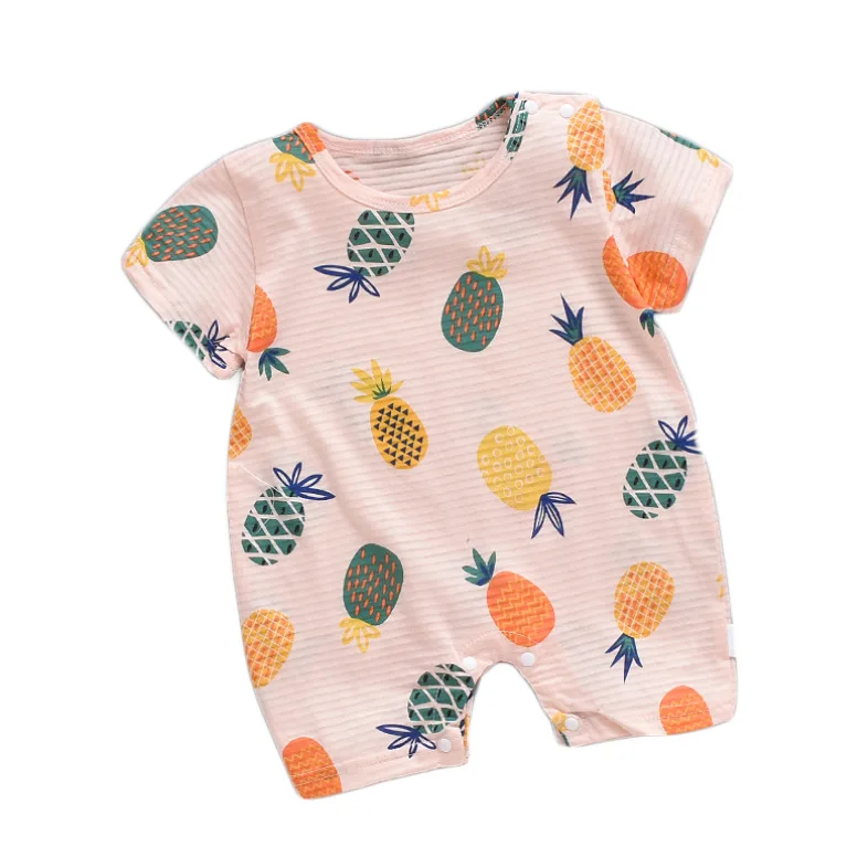 2019 New Born Baby Cartoon Cotton Rompers Short Sleeved Summer Thin Clothing Infant Boys Girls Climbing Jumpsuit Outfit Roupa
2019 New Born Baby Cartoon Cotton Rompers Short Sleeved Summer Thin Clothing Infant Boys Girls Climbing Jumpsuit Outfit Roupa