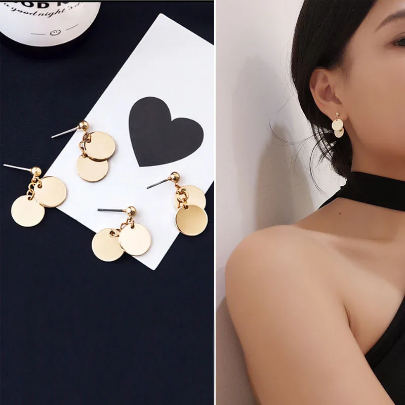 Hook Earrings Jewelry Circle Double Trendy Fashion Round Tiny Elegant Minimalism Geometrical Charm Earrings Gift For Women Girl
Hook Earrings Jewelry Circle Double Trendy Fashion Round Tiny Elegant Minimalism Geometrical Charm Earrings Gift For Women Girl