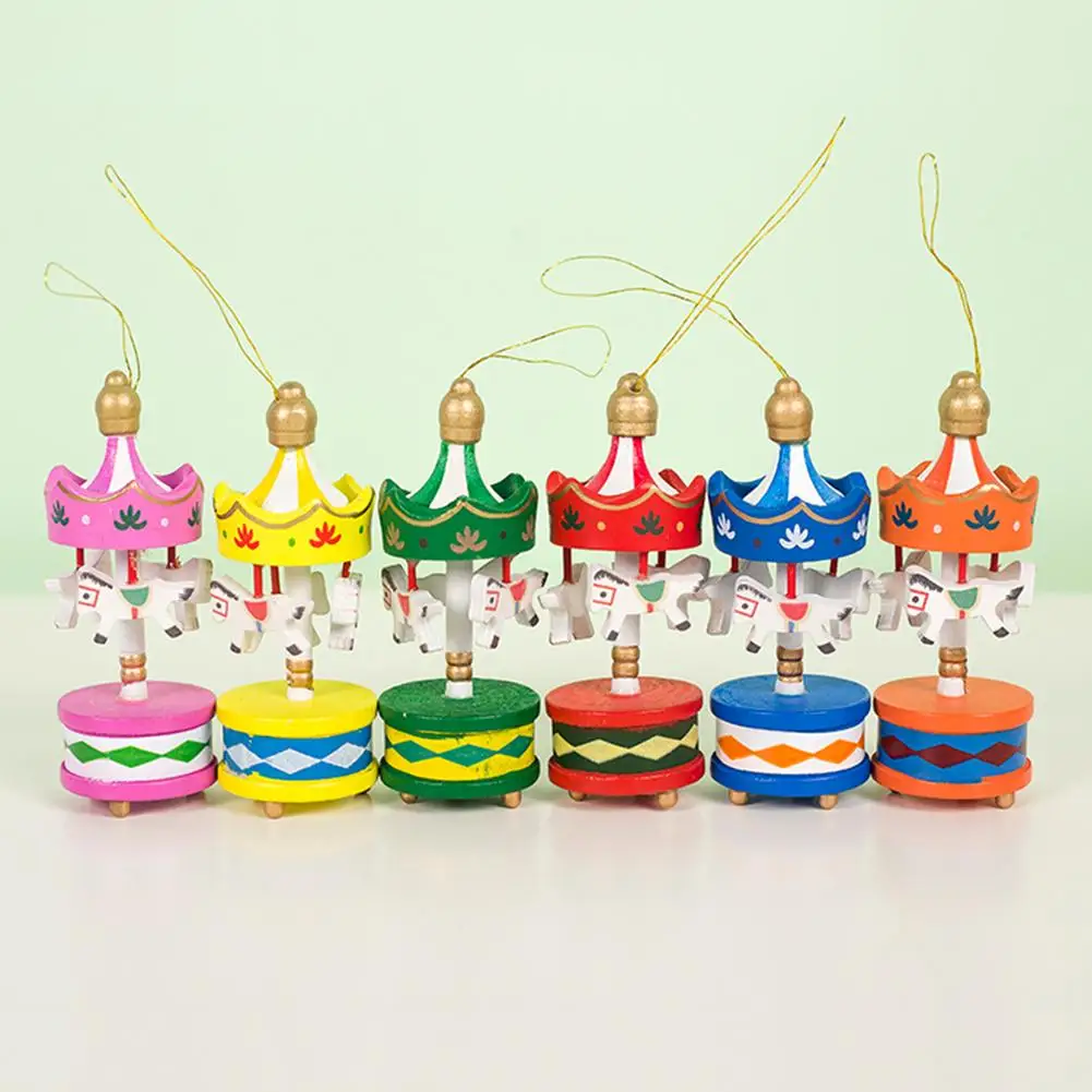 6pcs/set New Christmas Hanging Decorations Carousel Shaped Christmas Tree Wooden Hanging Pendant for Home Xmas Party Supplies
6pcs/set New Christmas Hanging Decorations Carousel Shaped Christmas Tree Wooden Hanging Pendant for Home Xmas Party Supplies
