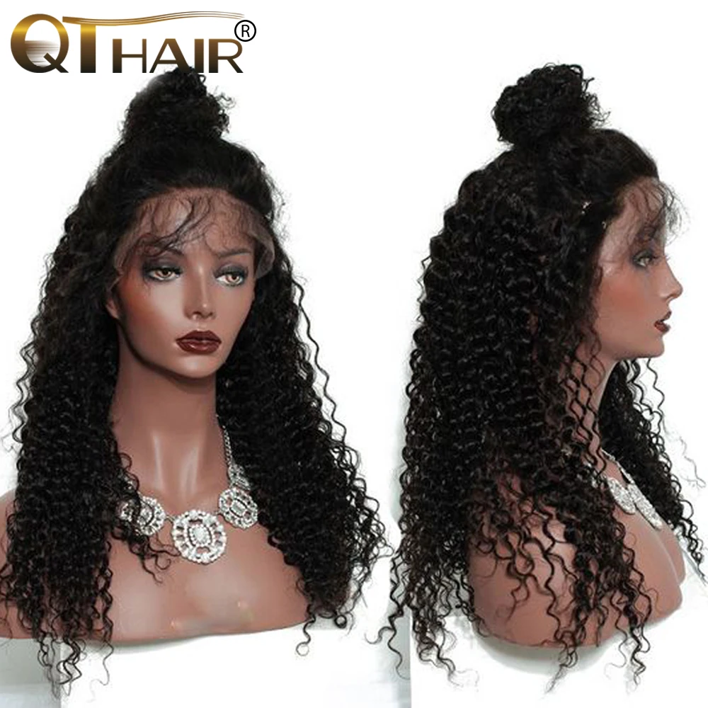 Lace Front Human Hair Wigs Pre Plucked Hairline Peruvian Deep Wave Lace Frontal wig With Baby Hair For Women Remy QT Hair
Lace Front Human Hair Wigs Pre Plucked Hairline Peruvian Deep Wave Lace Frontal wig With Baby Hair For Women Remy QT Hair