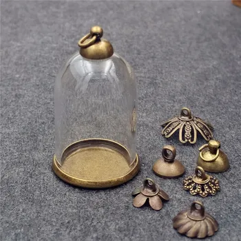 20sets 30x20mm glass tube with 20mm bronze base and cap set no filler glass bottle vial pendant glass necklace charm
20sets 30x20mm glass tube with 20mm bronze base and cap set no filler glass bottle vial pendant glass necklace charm