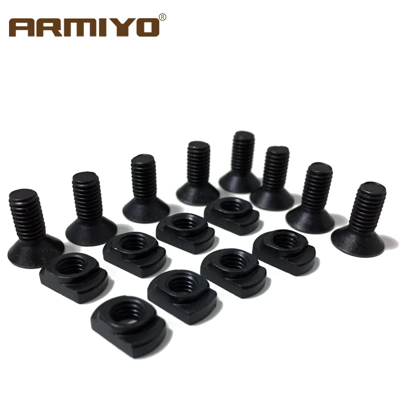 Armiyo T-Nut Replacement Set Screw Adapter Fit Modular Locking Accessory Mounting System Hunting Shooting Accessories m4
Armiyo T-Nut Replacement Set Screw Adapter Fit Modular Locking Accessory Mounting System Hunting Shooting Accessories m4