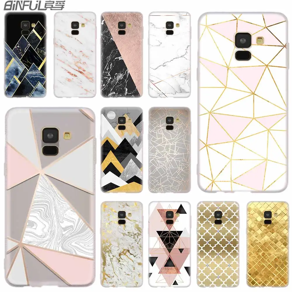 Cover Silicone case For Samsung Galaxy A6 A8 A9 A7 A5 A3 Plus 2018 2017 2016 2015 A6S Star Luxury marble rose gold marble
Cover Silicone case For Samsung Galaxy A6 A8 A9 A7 A5 A3 Plus 2018 2017 2016 2015 A6S Star Luxury marble rose gold marble