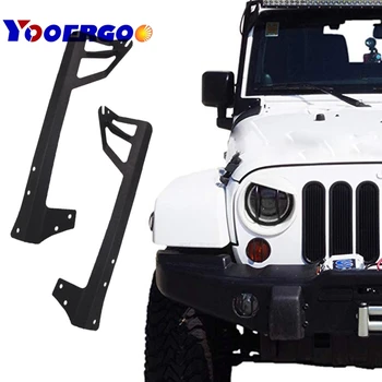 50"52 Straight Light Bar Brackets Seamless Mount Kit for Jeep Wrangler JK / JKU 2007-2017 (Pair, Black)
50"52 Straight Light Bar Brackets Seamless Mount Kit for Jeep Wrangler JK / JKU 2007-2017 (Pair, Black)